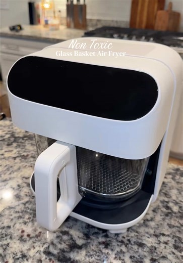 Viral Glass Basket Air Fryer - Non-Toxic Cooking Made Easy
