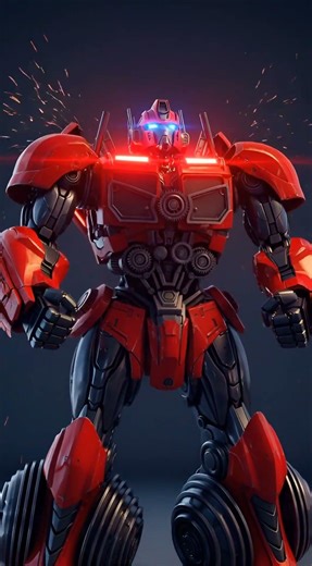 When a Cute Puppy Activates a Transformer Robot! 🤖🐶 #youtubeshorts #trending #robotpower