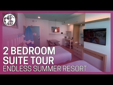 2 Bedroom Suite Tour - Universal’s Endless Summer Resort: Surfside Inn and Suites