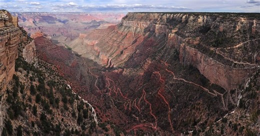 Man dies after falling more than 100 feet at Grand Canyon National Park in Arizona
