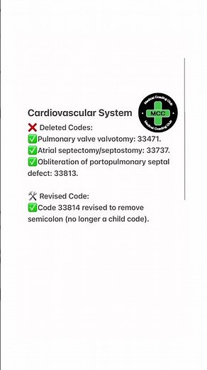 2025 CPT Updates for Surgery Section #cpt #cpc #medicalcoding #2025cpt #aapc