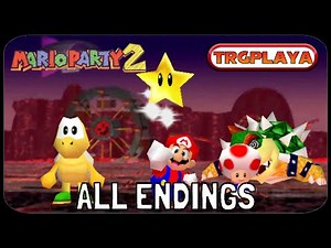 Mario Party 2 - All Endings (1080p)