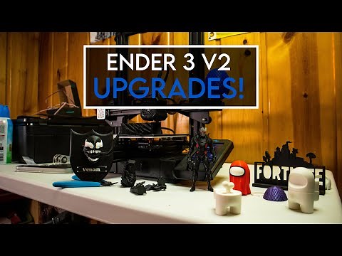 Ender 3 V2 Upgrades [ Quick & Simple Quality Improvements ]