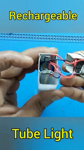 Rechargeable Tubelight 🔥🔥 #diy #howtofix #technology #howto #short | Pritam Mondal