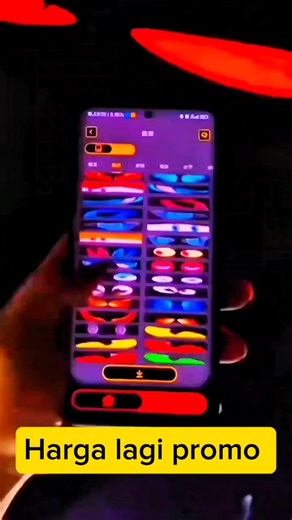 ANIMASI MATA RUNNINGTEXT P5 RGB Bisa 12 Volt 24 Volt harga lagi promo #pyfツ