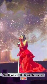 Toni Braxton 🎤 Un-Break My Heart 🎶 - Live