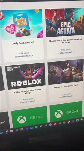 Using Microsoft rewards.. for rewards