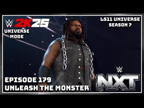 WWE 2K25 Universe Mode "Unleash The Monster" (Episode 179)