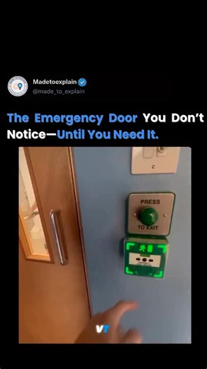 Made_to_Explain on Instagram: "Modern architectural safety often incorporates "concealed" or "integrated" emergency exits that are designed to blend seamlessly into a building's interior until an alarm is triggered. Unlike standard fire doors with obvious red frames, these hidden doors use flush-mount hinges and matching wall finishes—like wood paneling or stone—to maintain a clean aesthetic in luxury hotels, galleries, or high-end offices. Despite their invisible appearance, they are strictly r