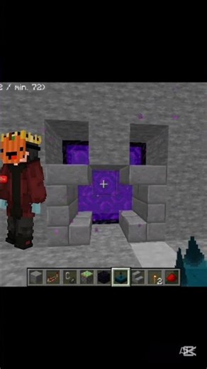 creeper portal ☠️ #minecraft