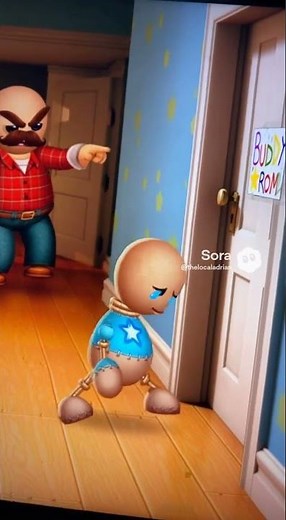 Buddy gets spanked by dad
