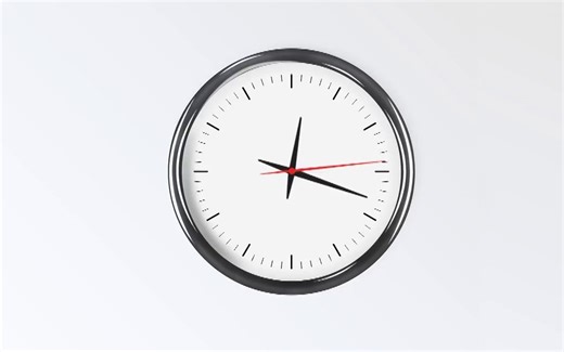 时钟秒针滴答滴答的声音（3小时白噪音）