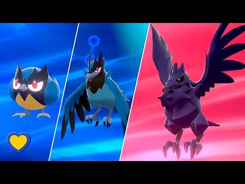 HOW TO Evolve Rookidee into Corviknight in Pokémon Sword and Shield