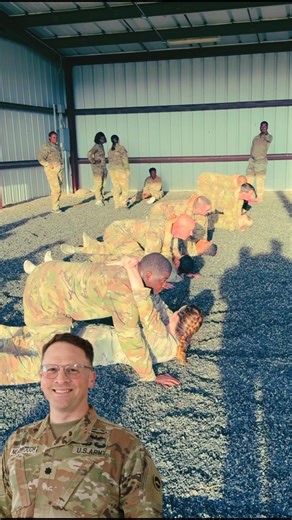 American Army Training.