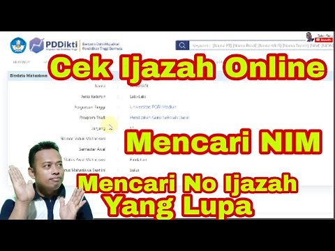 Forgot your Student ID Number or Diploma Number? Just check your Diploma Online at Dikti, PDDikti...