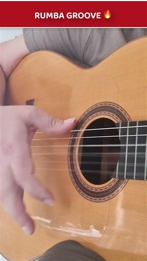 Flamenco Rumba Groove (Easy but Addictive) 🔥🎸 #guitar #fingerstyle #flamencoguitar