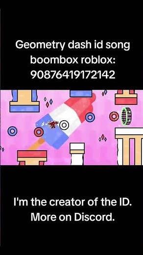 Geometry dash id song boombox roblox #boombox #роблокс #roblox #music #song #geometrydash
