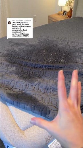 this waterproof mattress cover will protect your mattress so that way you don’t ruin it with any