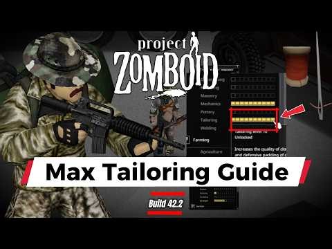 How to Level Tailoring 0-10 | Project Zomboid Build 42.20