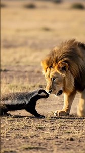Honey Badger Attacks Lion | World’s Bravest Animal Fight