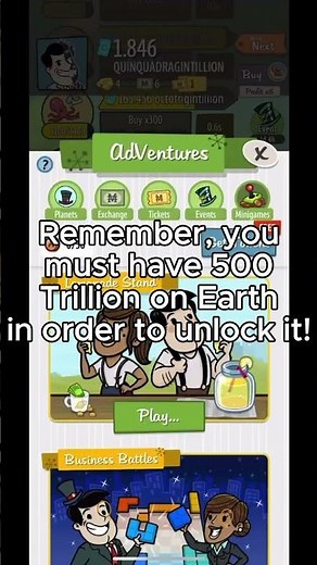 Adventure Capitalist Version 9.14.0 UPDATE (BIG UPDATE)