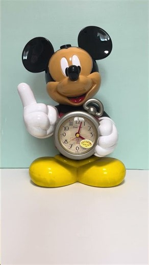 ミッキー 目覚まし時計 セイコー ディズニー