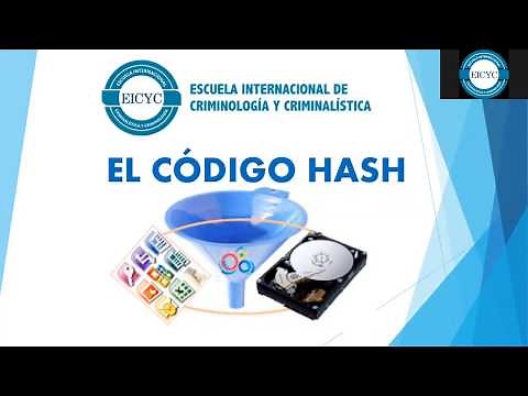 ¿Qué es y cómo se obtiene el código HASH?