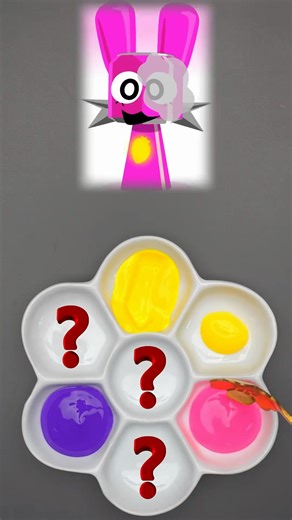 Making 4 colors with only 3 Primary Colors #colormixing #sprunki #spr... | Thecolormagiclab