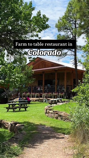 Must visit restaurant📍Durango, CO 📌Save send to who you’re going with! This spot has been on my list for quite some time and I am so glad I finally got to check it out 😍 @jamesranch used regenerative farming practices and has with 100% grass fed beef, whey-fed pork, artisanal cheese, raw milk, eggs and more. They even have a flower farm! 🌸 The burger here was so tasty, the outdoor dining was beautiful with views of the mountains. You could also walk down to see the ranch and cows and pet the