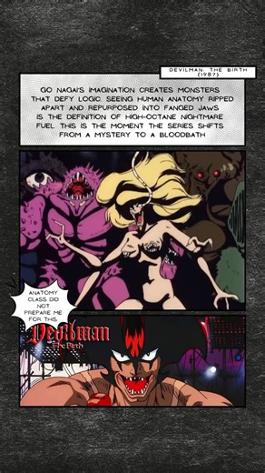Devilman: The Birth 80s Body Horror Nightmare 👹🩸