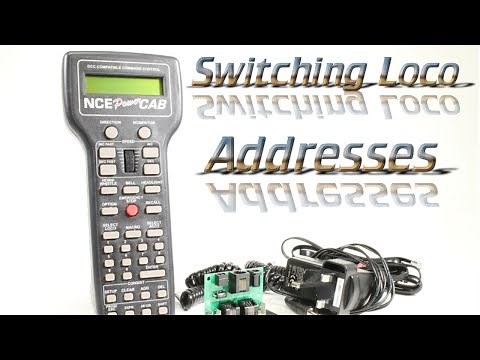 NCE Power Cab: Switching Loco Addresses