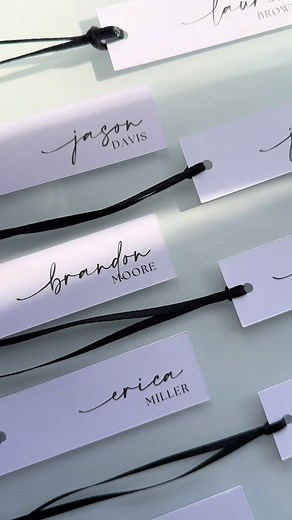 Create Modern Place Cards with Cricut Easily