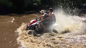 Nothing like a good bath? Wild Quads | Camping Australia