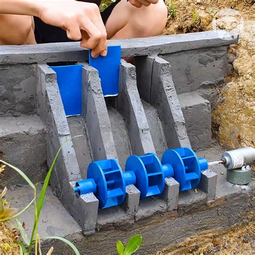 148K views · 492 reactions | Building a mini hydroelectric dam with 3 turbines Thanks for watching! Please be aware that this video is for entertainment purposes only and techniques shown should not be attempted at home! | Bored Panda Art | Facebook