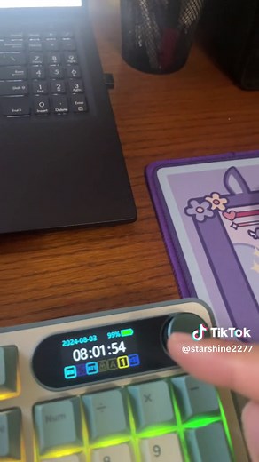 Cómo cambiar la fecha y la hora en el Royal Kludge S98