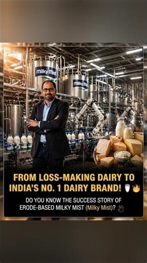 From Loss Making Dairy To India's No 1 Dairy Brand #shorts #viral #trendingshorts #growth