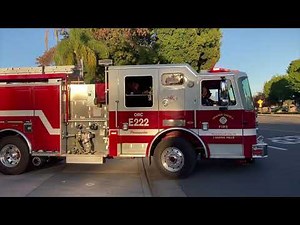 Fire trucks responding with Q siren compilation