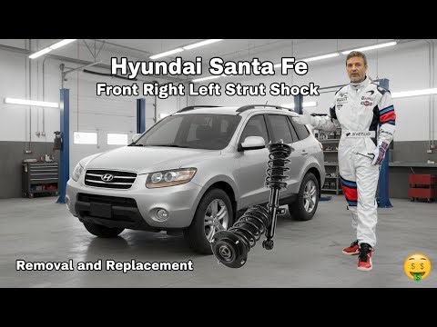 2007-2012 Hyundai Santa Fe Front Strut/Shock Removal & Installation DIY Guide