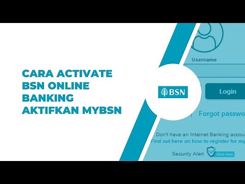 Cara Activate BSN Online Banking Melalui myBSN