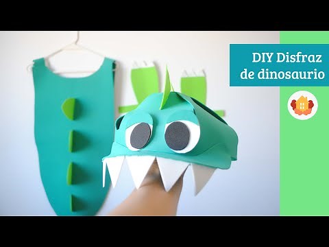 Cómo hacer disfraz de dinosaurio