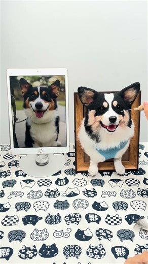 Goodbye is not forever but love is 💖💖 | Needle felting dog portrait #diy #needlefelting #dog