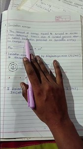 Ionization potential (ionisation energy)#chemistrylove