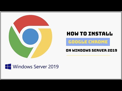 How to install Google Chrome on Windows Server 2019
