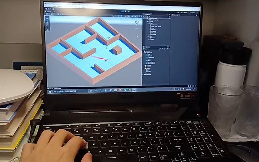 Python-Unity交互（1）移动机器人手动控制