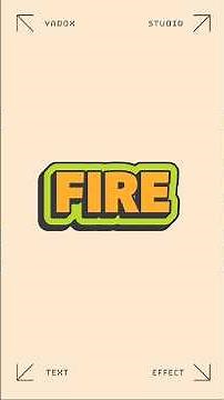 Fire Text Effect in Adobe Illustrator 👀 #illustratortips #illustratortutorial #graphicdesigner