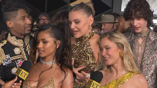 Music's biggest stars wowed with bold, beautiful and daring fashion. ET's giving you a look and the jaw-dropping fits! | Entertainment Tonight