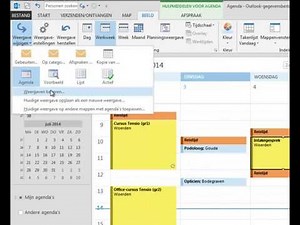 Outlook Afspraken (automatisch) kleuren