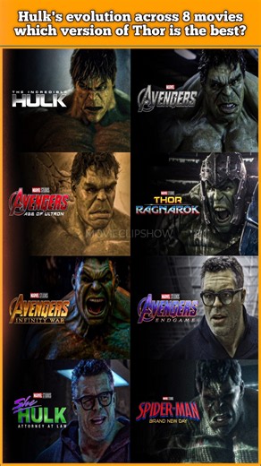 HULK’S EPIC EVOLUTION! 💚 From Savage Monster to Smart Hulk – Which Version Reigns Supreme? 🤯