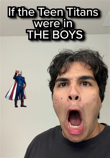 If the TEEN TITANS were in THE BOYS #teentitans #robin #theboys #dc | robin double knee drop