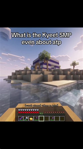 IP: kyeetsmp.apexmc.co (watched pinned videos to join!) #minecraft #fyp #java #bedrock #smp